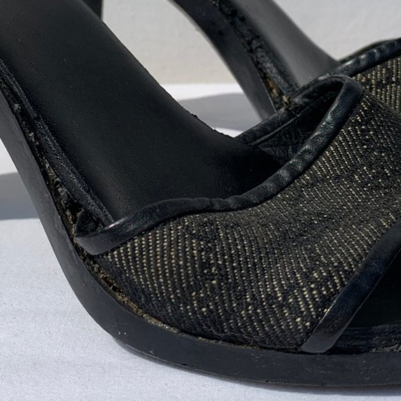 gucci stacked heel